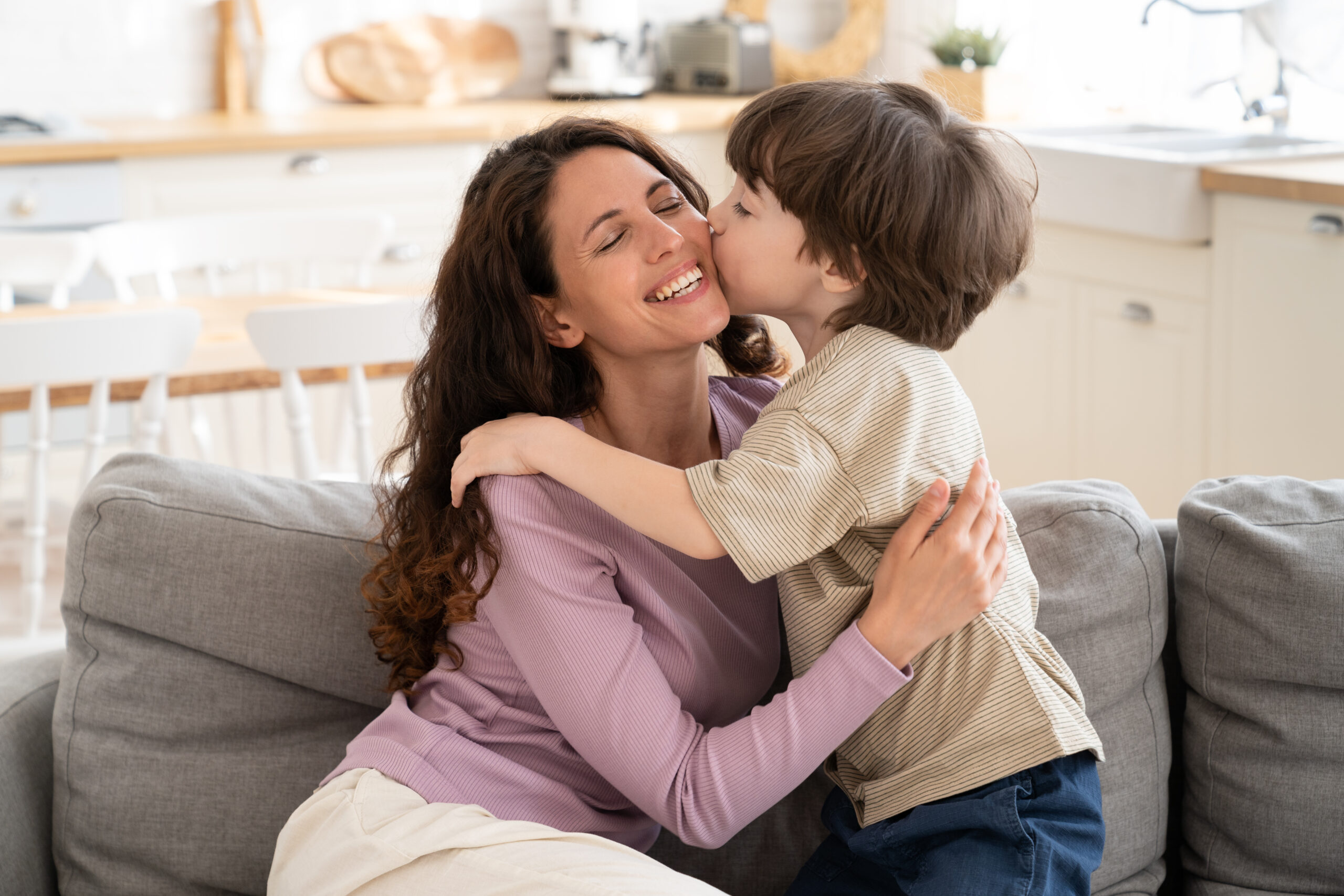 Mamá e hijo